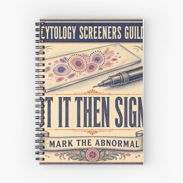 Item preview, Dot It Then Sign It Cytology Slide Marking Label designed and sold by BoosterShop.