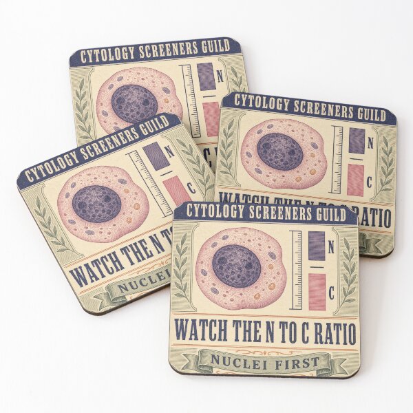 Item preview, Watch The N To C Ratio Cytology Nucleus Label designed and sold by BoosterShop.