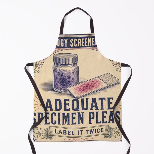 Aperçu de l'œuvre Adequate Specimen Please Cytopathologie Étiquette de Labo créée et vendue par BoosterShop.