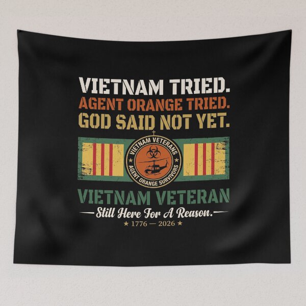 Item preview, Vietnam Veteran Agent Orange Survivor Still Here designed and sold by InOtterNew.
