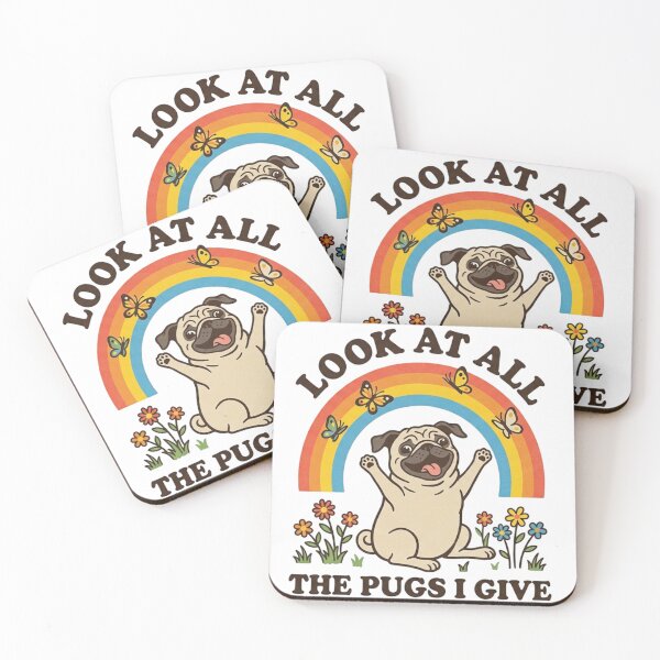 Item preview, Pugs, Dog lover, pet, carefree, funnyfits70, Humor, Funny, retro, vintages, funny quotes, animal humor, designed and sold by FunnyFits70.