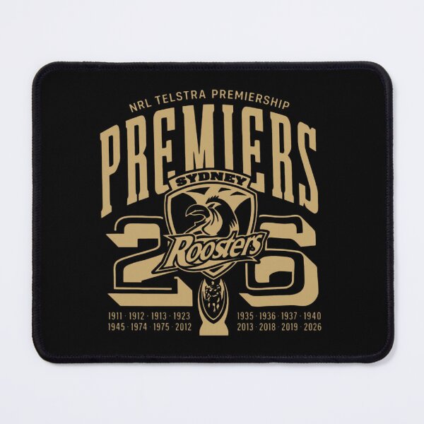 Item preview, Sydney Roosters - NRL Telstra Premiership 2026 - Premiers 26 designed and sold by lumiprintsart.