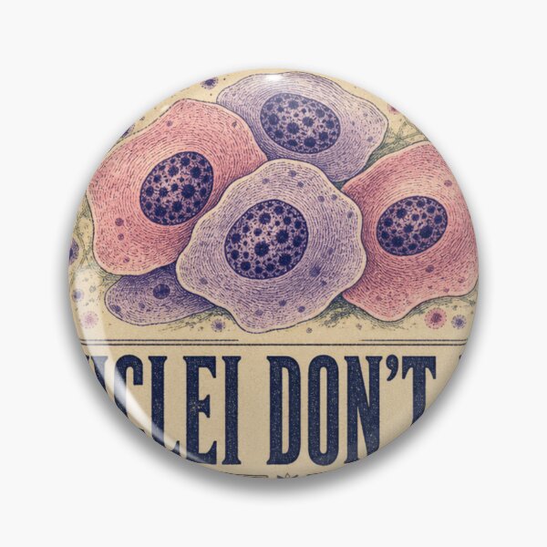 Artikelvorschau, Nuclei Don't Lie Zytotechnologie Chromatin Etikett entworfen und verkauft von BoosterShop.