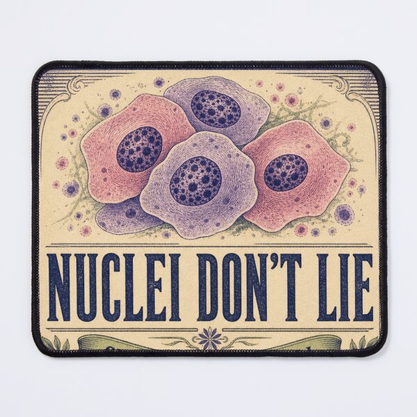 Item preview, Nuclei Don't Lie Cytotechnology Chromatin Label designed and sold by BoosterShop.