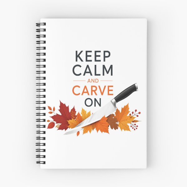 Item preview, Keep Calm Carve On Turkey Day designed and sold by KristenosNehk.