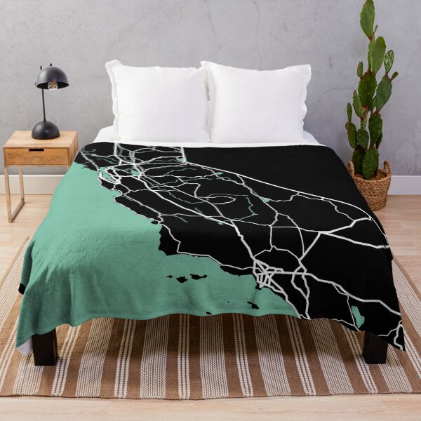 Item preview, California Map State CA United States designed and sold by MapsByLeo.