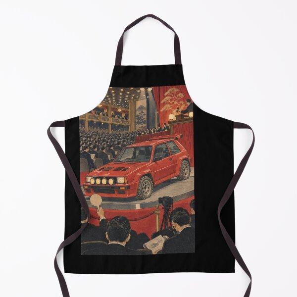 Item preview, Woodblock Rally Coupe at Night Auction designed and sold by WAVE-JP.