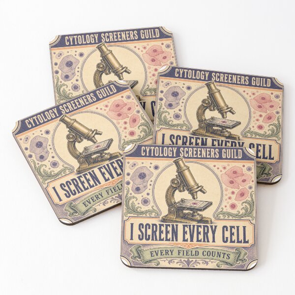 Item preview, I Screen Every Cell Cytotechnologist Guild Label designed and sold by BoosterShop.
