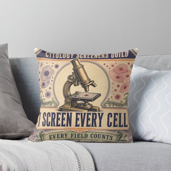 Item preview, I Screen Every Cell Cytotechnologist Guild Label designed and sold by BoosterShop.