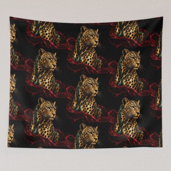 Item preview, Luxury leopard designed and sold by saranagliccuris.