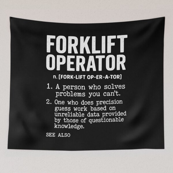 Item preview, forklift operator designed and sold by Amareajaosa.