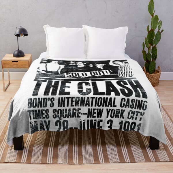 Item preview, The Clash Sold Out Concert Poster Vintage Design designed and sold by Fibi-studio.