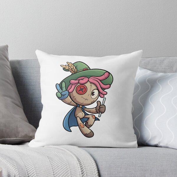 Item preview, Cute Voodoo Doll Wizard Scarecrow Magic Ragdoll Fantasy Art designed and sold by Rupesh-Art26.