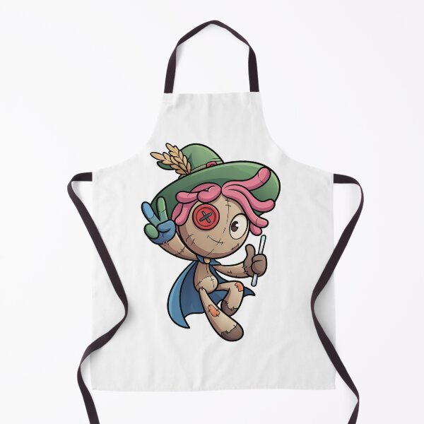 Item preview, Cute Voodoo Doll Wizard Scarecrow Magic Ragdoll Fantasy Art designed and sold by Rupesh-Art26.