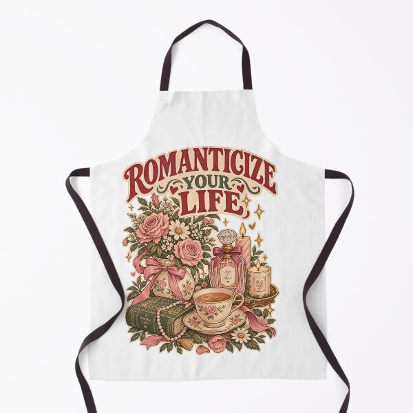 Item preview, Romanticize Your Life – Vintage Floral Tea Perfume Cozy Lifestyle T-Shirt designed and sold by EssentialsWear.