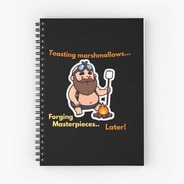 Item preview, Funny Hephaestus Blacksmith God Procrastination Cartoon designed and sold by LazyDayzCo.