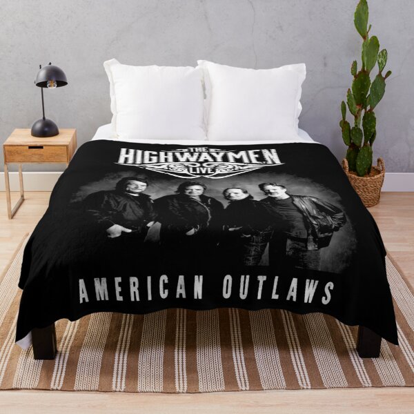Item preview, The Highwaymen Live American Outlaws Design designed and sold by Fibi-studio.
