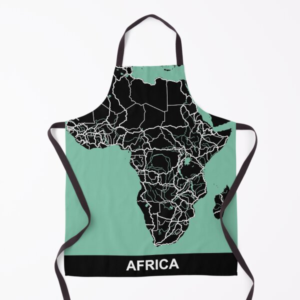 Item preview, Africa Map Travel Souvenir designed and sold by MapsByLeo.