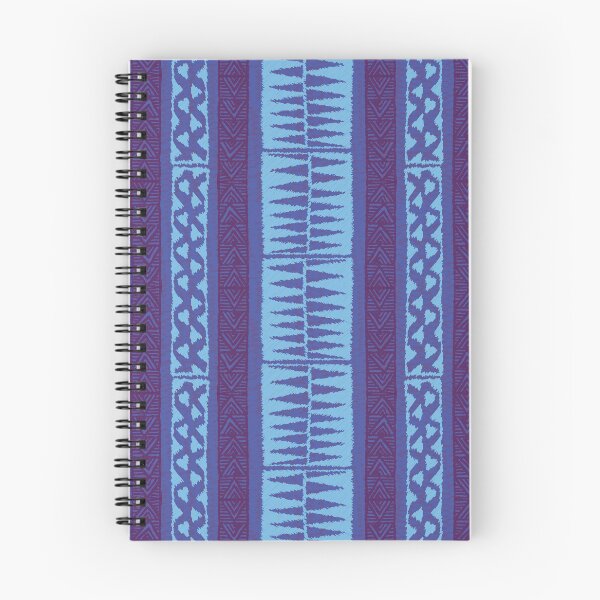 Item preview, Kapa cloth inspired IKAT rustic bold colorful boho hand-drawn geometric pattern designed and sold by Goddessart.