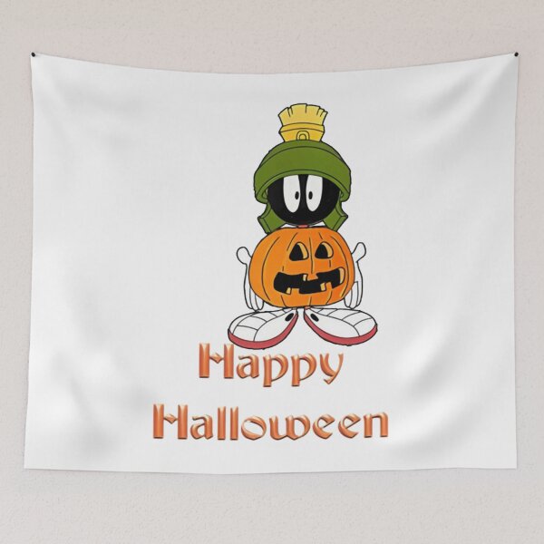 Item preview, Marvin the Martian Happy Halloween Pumpkin designed and sold by Decoration Ideas.