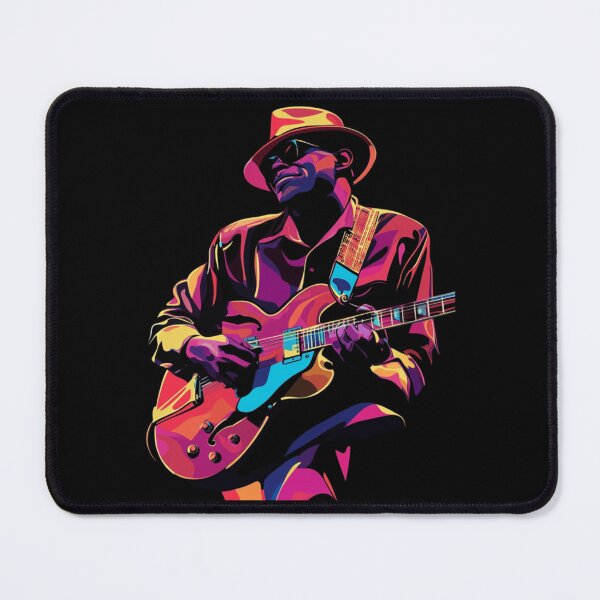 Item preview, Colorful Blues Guitarist Performance Design designed and sold by William Williamson.