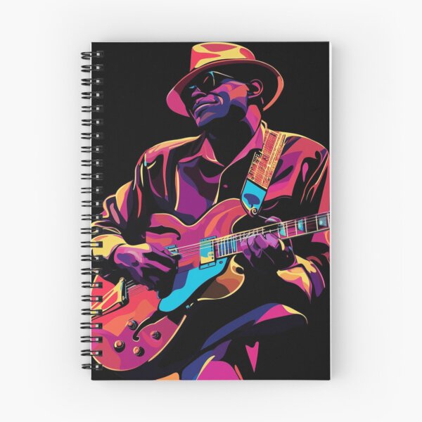 Item preview, Colorful Blues Guitarist Performance Design designed and sold by William Williamson.