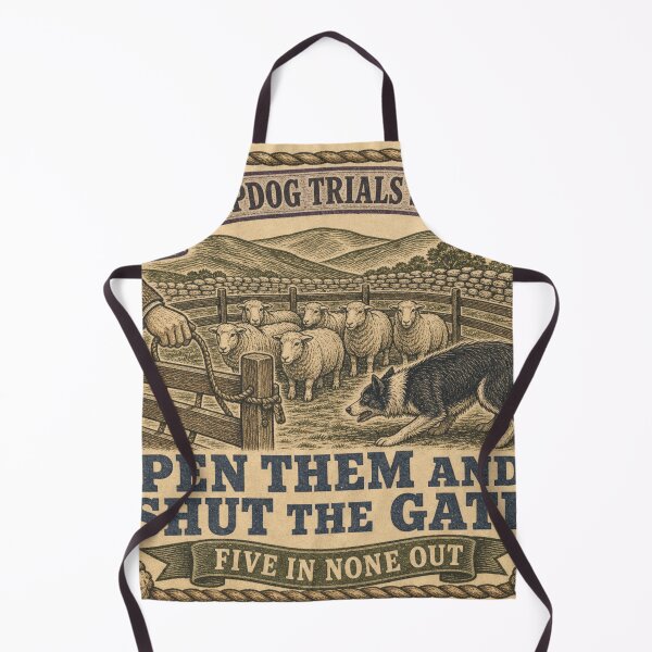 Item preview, Pen Them And Shut The Gate Sheepdog Handler Badge designed and sold by BoosterShop.