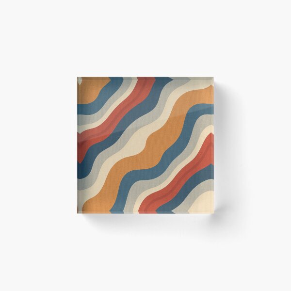 Item preview, Abstract wavy pattern designed and sold by DuliDoodles.