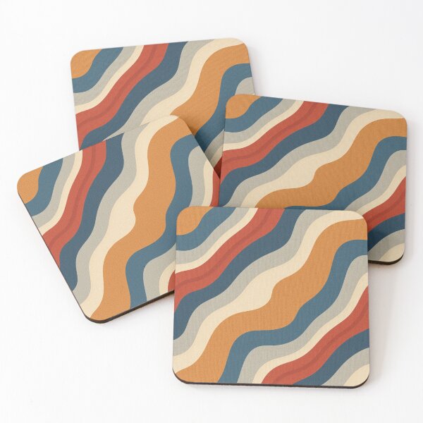 Item preview, Abstract wavy pattern designed and sold by DuliDoodles.