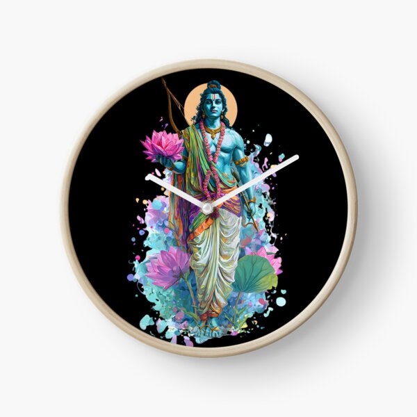Aperçu de l'œuvre Hindu God Rama Indian Art créée et vendue par Instant Printing.