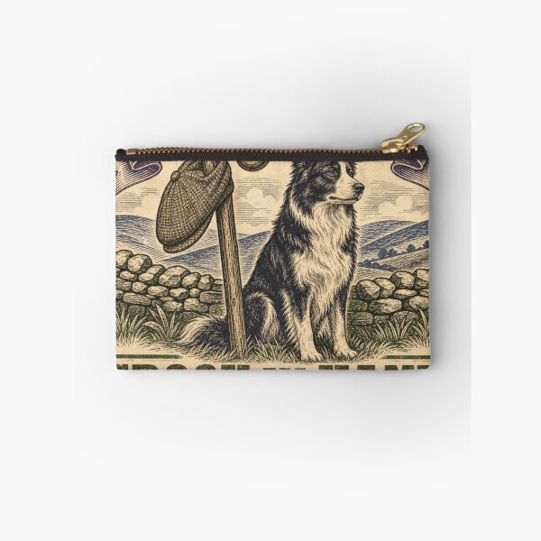 Item preview, Crook In Hand Shepherd Crook Sheepdog Trial Badge designed and sold by BoosterShop.