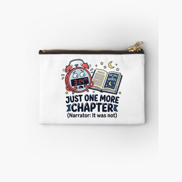 Item preview, Just One More Chapter Narrator It Was Not Late Night Reading 3AM Alarm Clock Humor designed and sold by raedattia.
