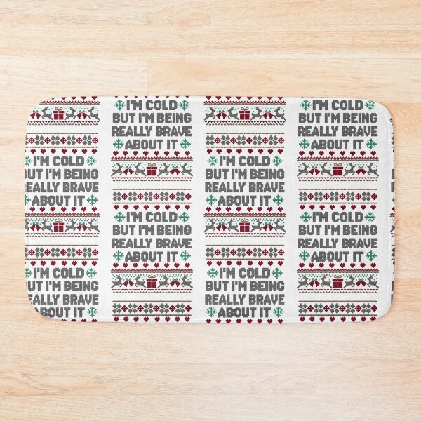 Item preview, Vintage I’M Cold But I’M Being Really Brave About It designed and sold by MountanBaugh.