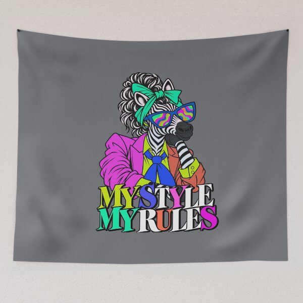 Item preview, My Style My Rules – Fashion Zebra designed and sold by Aimetoi.