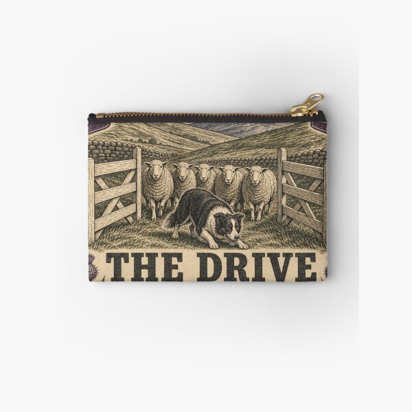 Item preview, The Drive Decides Sheepdog Trial Course Print designed and sold by BoosterShop.