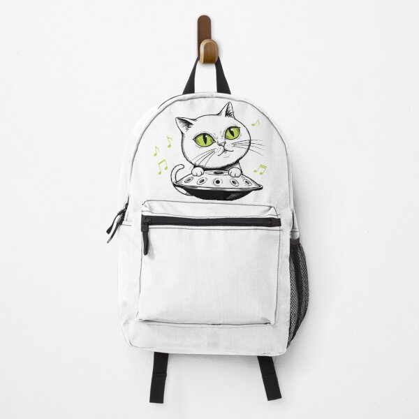 Item preview, Cute Cat Playing Handpan Music designed and sold by Litely.