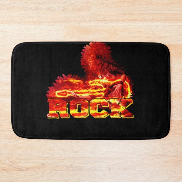 Item preview, Rock Man Fire Art designed and sold by itsarheapitt.