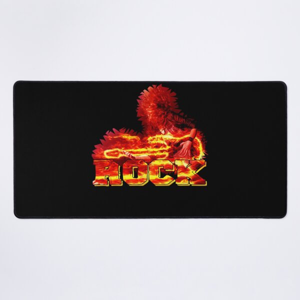 Item preview, Rock Man Fire Art designed and sold by itsarheapitt.