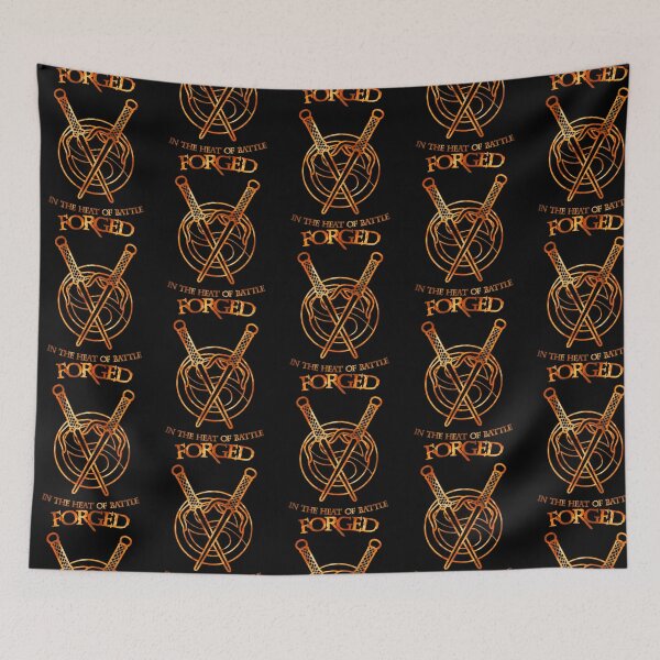 Item preview, Hojas cruzadas forjadas en el calor designed and sold by thationchris.