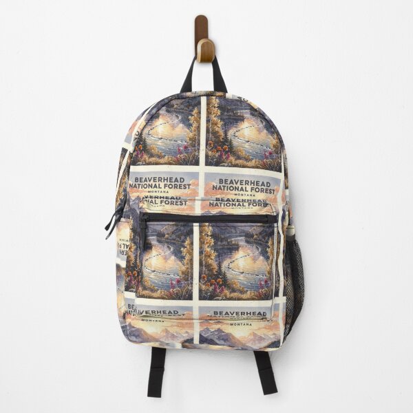 Item preview, Beaverhead National Forest Montana Vintage Watercolor Travel designed and sold by Teelogic.