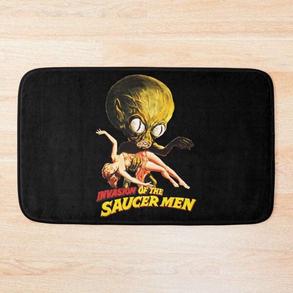 Item preview, Invasion of the Saucer Men Vintage Sci-Fi Horror Design designed and sold by Fibi-studio.