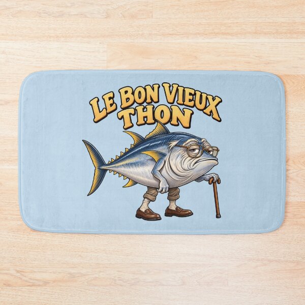 Item preview, The Good Old Tuna – Funny Tuna Fish for Fishermen and Fishing Enthusiasts designed and sold by WordPlayStudio.