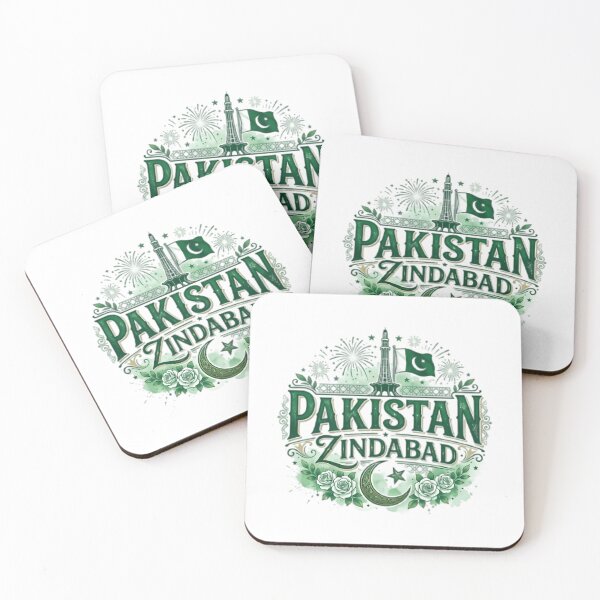 Item preview, Pakistan Zindabad Retro Green Aesthetic Tee designed and sold by pasharomaia.