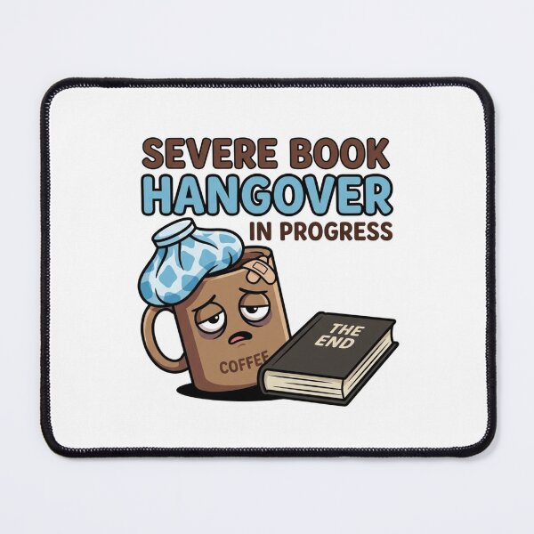 Item preview, Severe Book Hangover In Progress Coffee Mug Ice Pack Reader Humor BookTok designed and sold by raedattia.