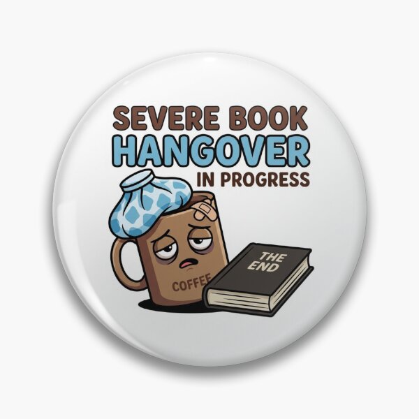 Item preview, Severe Book Hangover In Progress Coffee Mug Ice Pack Reader Humor BookTok designed and sold by raedattia.