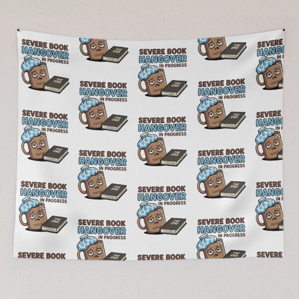 Item preview, Severe Book Hangover In Progress Coffee Mug Ice Pack Reader Humor BookTok designed and sold by raedattia.