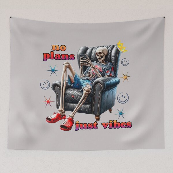 Item preview, No plans just vibes designed and sold by Ninon 888.