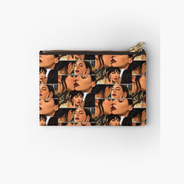 Item preview, Anne Hathaway and Dakota Johnson kissing in Verity - fan art designed and sold by PopCultureAndStuff.