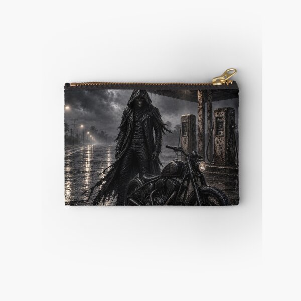 Item preview, Phantom Biker at Abandoned Gas Station designed and sold by photoparadise22.