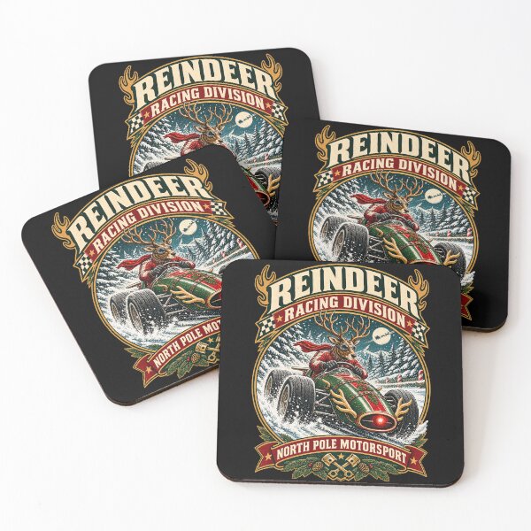 Item preview, REINDEER - F1 RACING IN NORTH POLE designed and sold by F1 Studio.